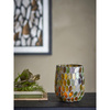 Lorissa Votive, Green, Glass