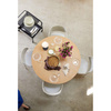 Straight Dining Table Round Natural