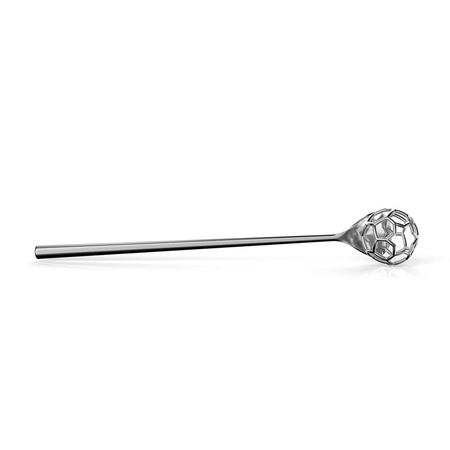 Honey spoon ALESSI Acacia silver