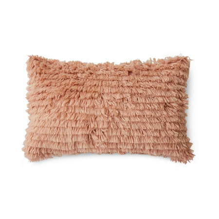 Poduszka hkliving FLUFFY różowa rozmiar 65x40 cm