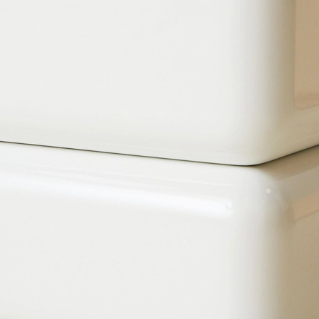 Space coffee table white