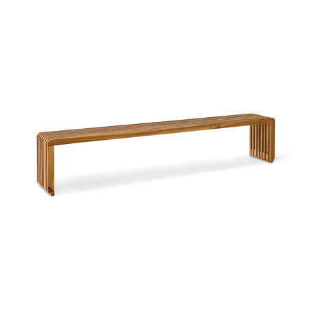 Ławka HKLIVING SLATTED naturalna rozmiar 180 cm
