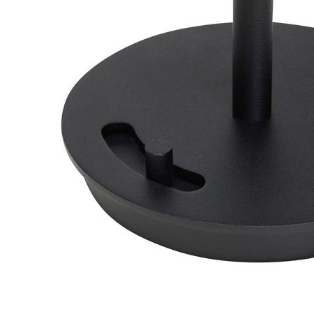 Salon Portable Lamp Black