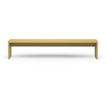 Ławka HKLIVING SIMPLY zielona rozmiar 220 cm