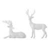 Pranzer Deco, White, Polyresin