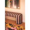 Lobby bench striped