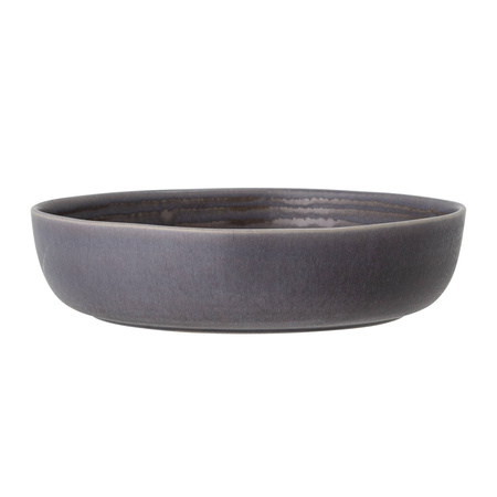 Raben Bowl, Grey, Stoneware
