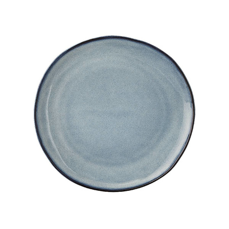 Sandrine Plate, Blue, Stoneware
