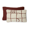 Poduszka hkliving WOOLEN brązowa rozmiar 60x40 cm