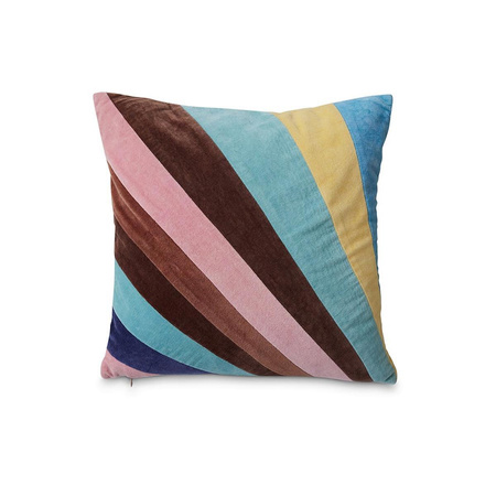Poduszka hkliving STRIPED wielokolorowa rozmiar 45x45 cm