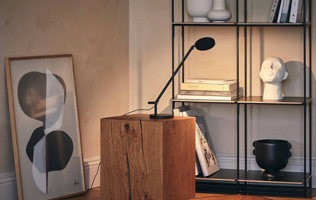 Lampa biurkowa Artemide Demetra Micro czarna