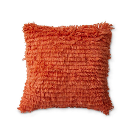 Poduszka hkliving FLUFFY pomarańczowa rozmiar 50x50 cm