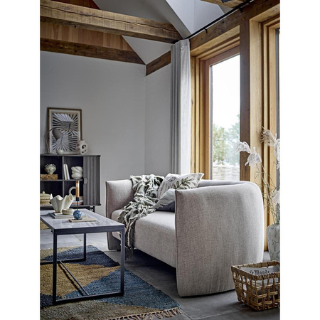 Świecznik Bloomingville JAYDA niebieski