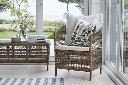Fotel rattanowy Lene Bjerre Norah naturalny