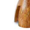 Stołek HKLIVING WOODEN brązowy