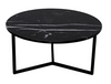 Coffee table IGNE FURNITURE BLACK MOON 80 cm black