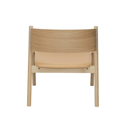 Oblique Lounge Chair Seat Natural