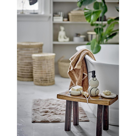 Minna Bowl, White, Stoneware