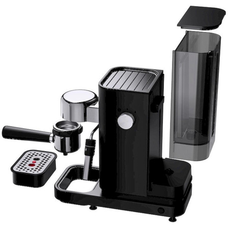 Ekspres kolbowy Lumero WMF DEEP BLACK czarny