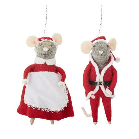 Peo Ornament, Red, Wool