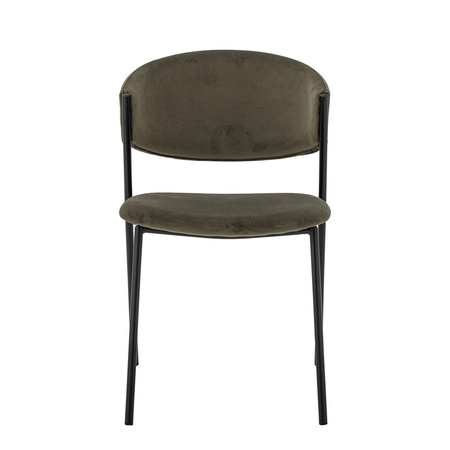 Krzesło Bloomingville MARLO zielone
