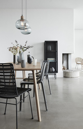 Szafka Pojedyncza Hübsch EDGE czarna