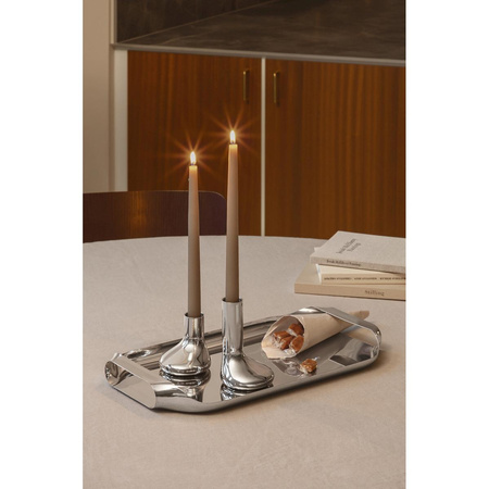 Serving tray 43 x 25 cm steel