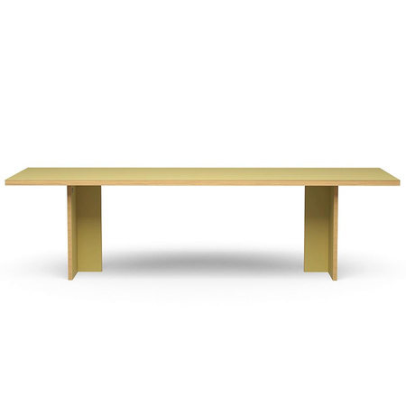 Stół HKLIVING RECTANGULAR zielony rozmiar 280 cm