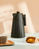 Electric kettle ALESSI Plissé 1.7L black