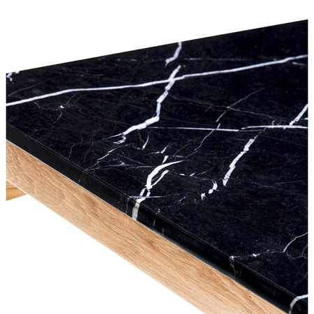 Stolik boczny Hübsch RAW czarny