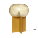 HÜBSCH PODIUM table lamp brown orange