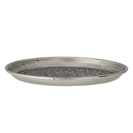 BLOOMINGVILLE MAZE tray, silver