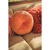 Round ripple cushion sienna (50x50cm)