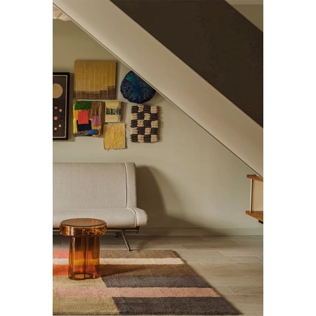 Dywan wełniany Lorena Canals CHROMA żółty 170 x 240 cm