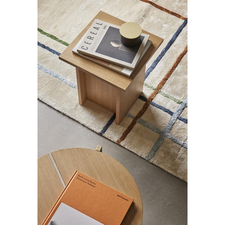 Straight Side Table Natural