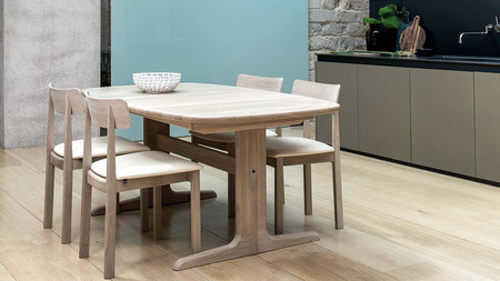 Dining table #74 SKOVBY natural