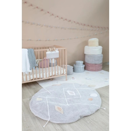 Puf Lorena Canals CHILL IVORY biały