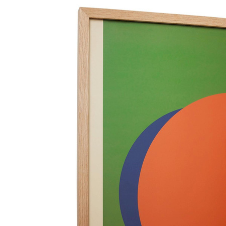 Oprawione dzieło sztuki HKLIVING L'ORANGE pomarańczowe