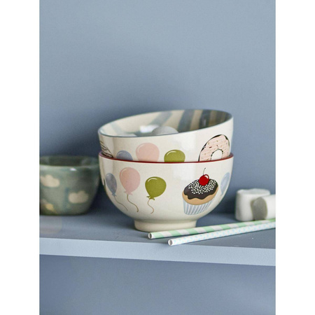 Zestaw 2 Miseczek Bloomingville DARBY czerwonych