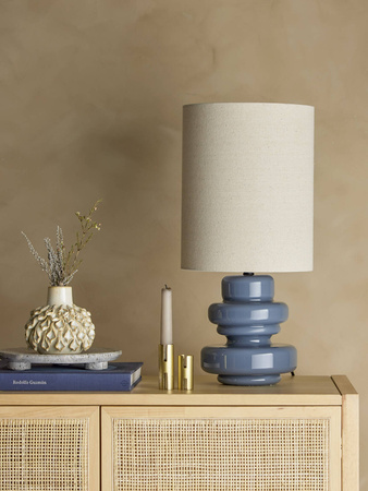 BLOOMINGVILLE FABIOLA blue table lamp