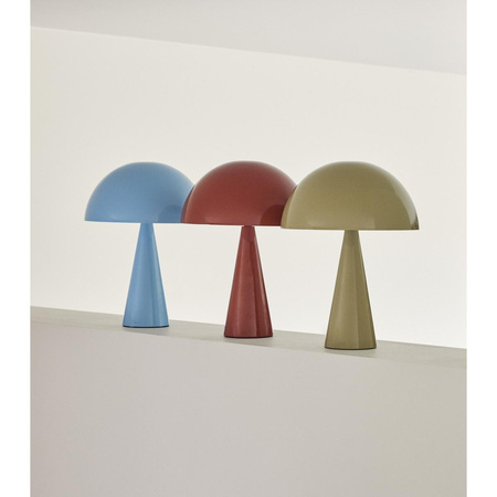 Lampa stołowa Hübsch MUSH czerwona Mini