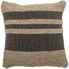Temi Cushion, Black, Recycled Cotton