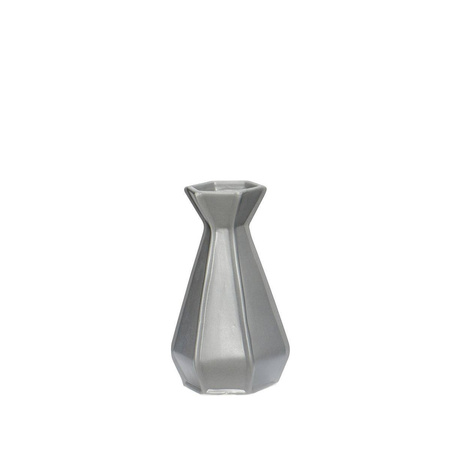 Wazon Hübsch GREY szary