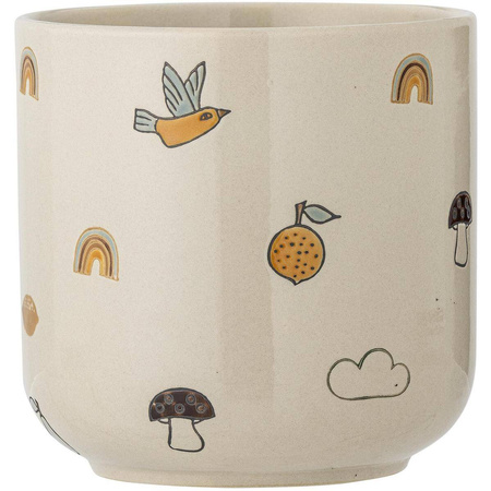Agnes Flowerpot, White, Stoneware