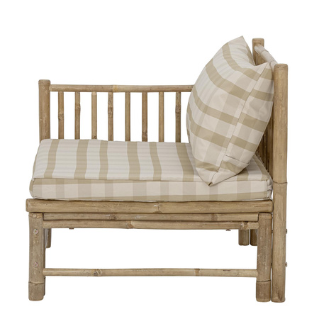 Sofa modułowa (lewy narożnik) Bloomingville KORFU naturalna