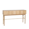 Konsola z szufladami Hübsch HERRINGBONE naturalna