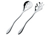Łyżki do sałaty Alessi Mediterraneo srebrne