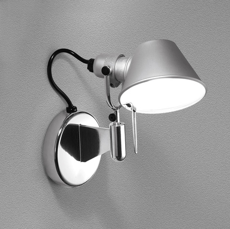 Lampa Artemide Tolomeo Faretto Micro srebrna