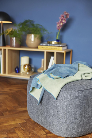 Puf Hübsch CUBE szary