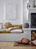 BLOOMINGVILLE ALLOA Yellow Cushion